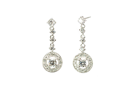 Rhodium Plated | Fashion Earrings